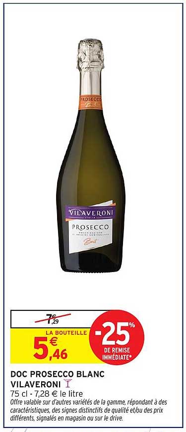 DOC PROSECCO BLANC VILAVERONI