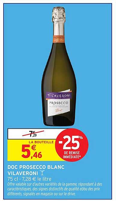 DOC PROSECCO BLANC VILAVERONI