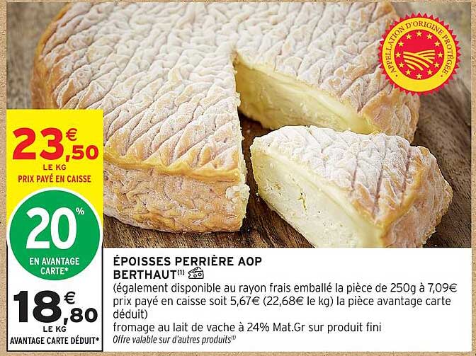 ÉPOISSES PERRIÈRE AOP BERTHAUT
