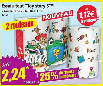 Essuie-tout "Toy story 5"