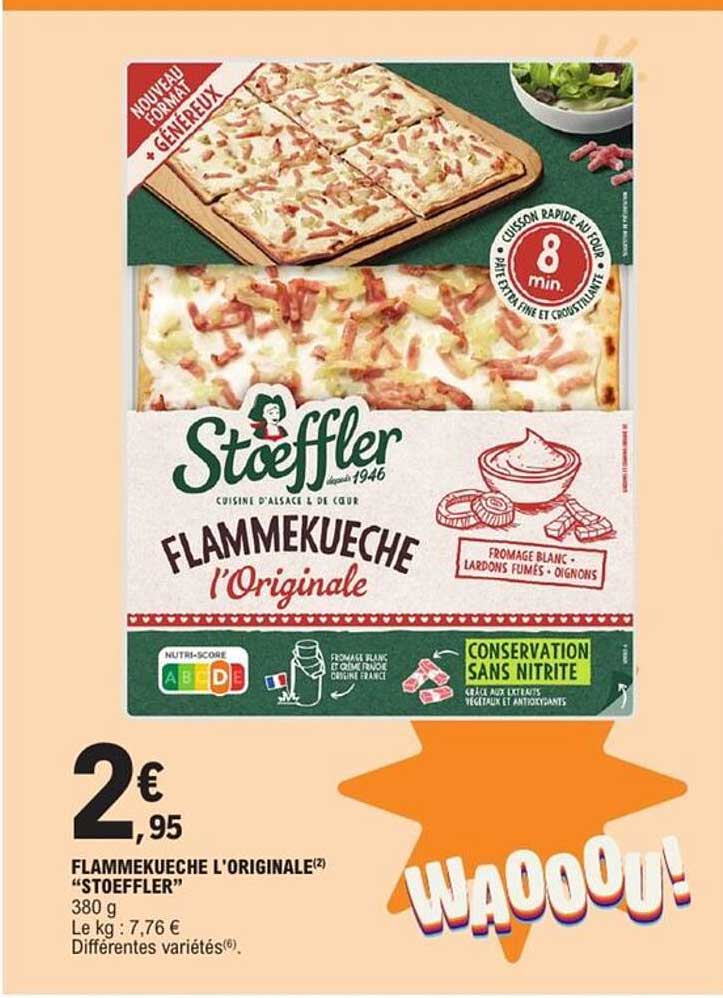 FLAMMEKUECHE L’ORIGINALE « STOEFFLER »