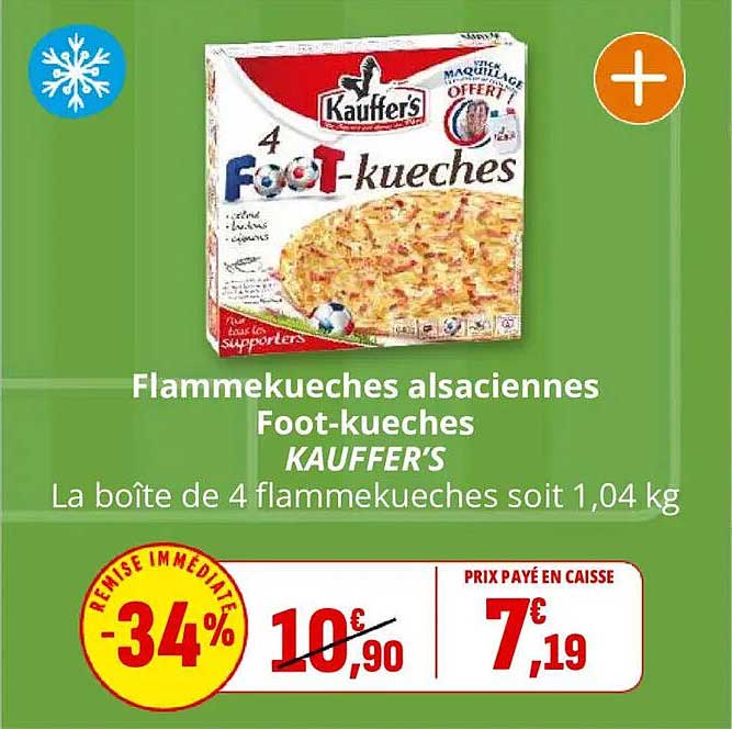 Flammekueches alsaciennes Foot-kueches KAUFFER'S
