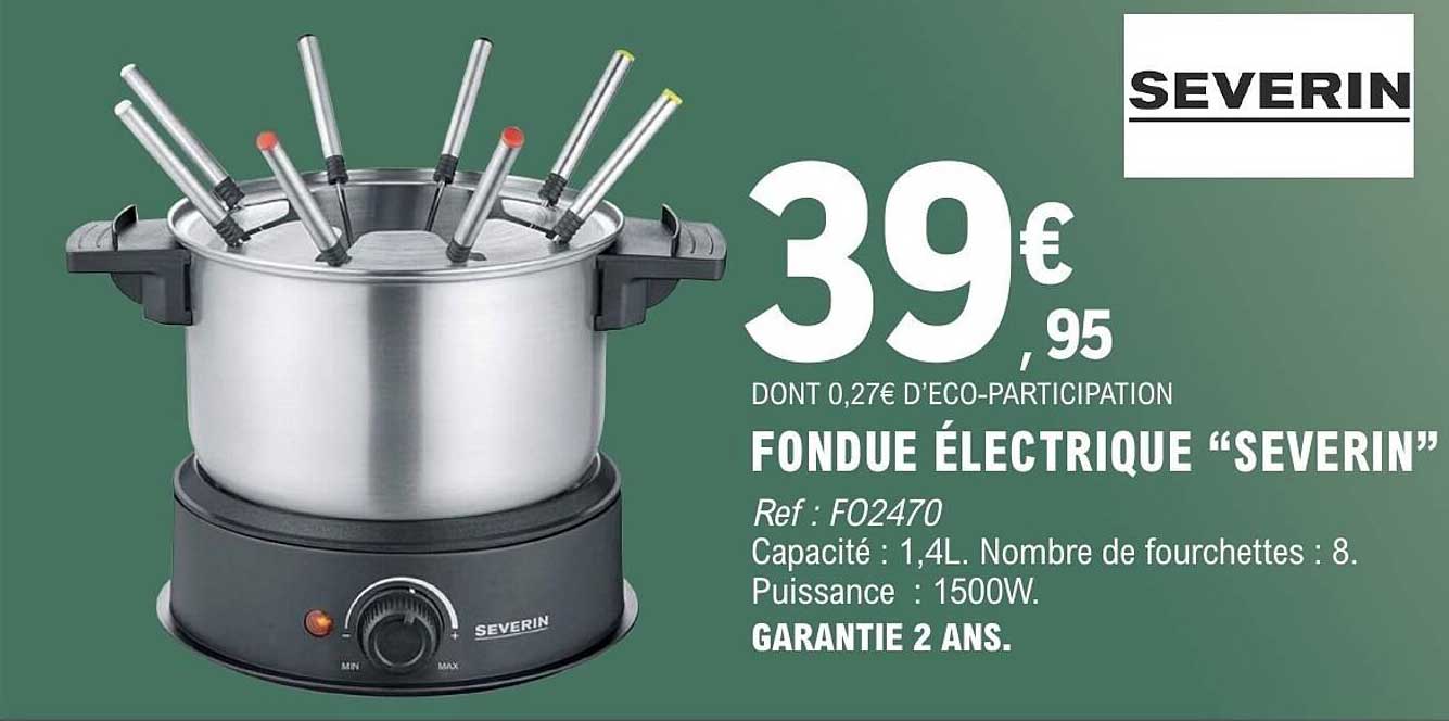 FONDUE ÉLECTRIQUE “SEVERIN”