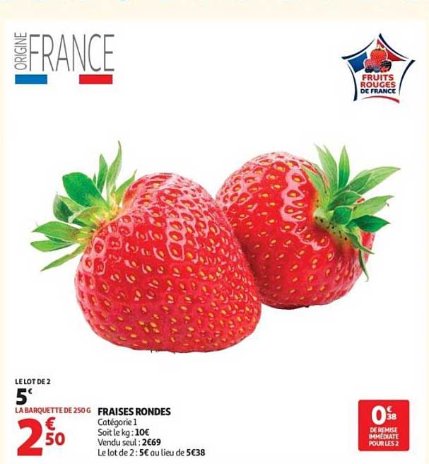 FRAISES RONDES