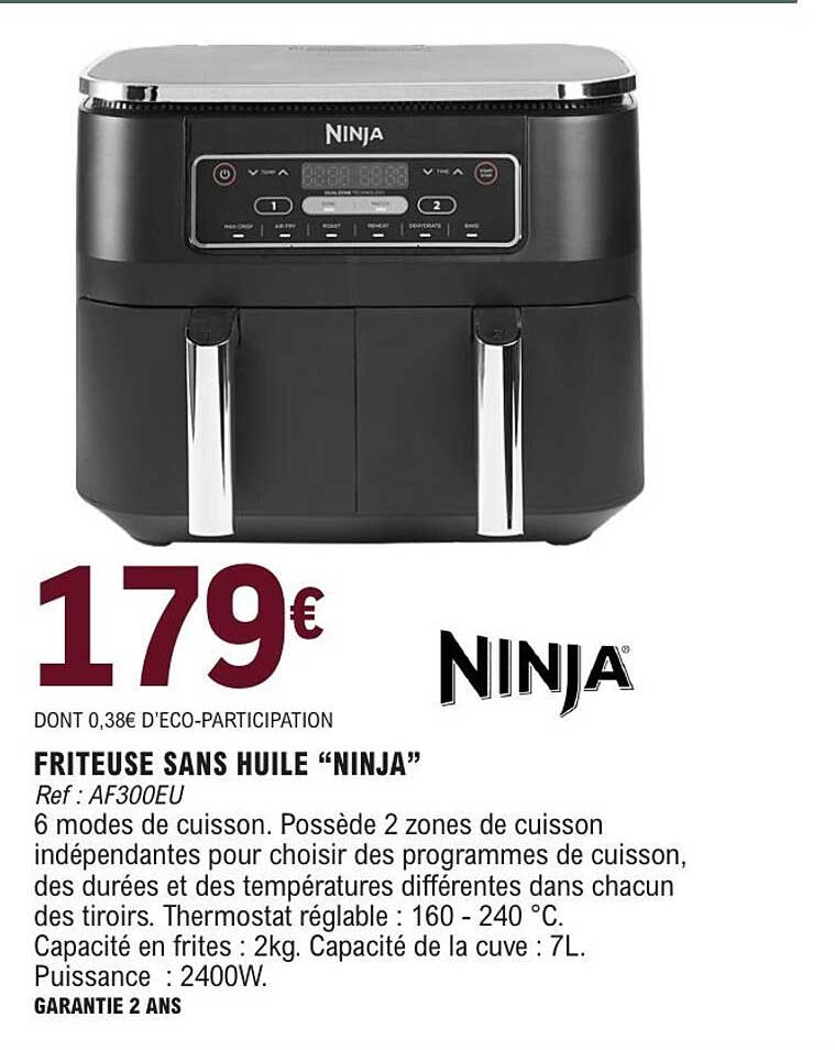 FRITEUSE SANS HUILE “NINJA”