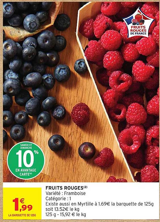 FRUITS ROUGES