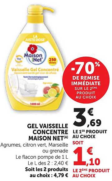 GEL VAISSELLE CONCENTRE MAISON NET(A)