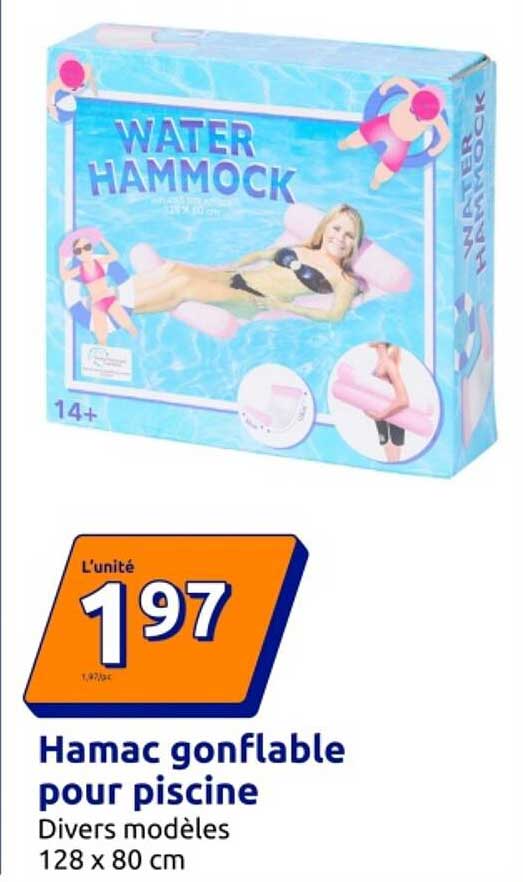 Hamac gonflable pour piscine