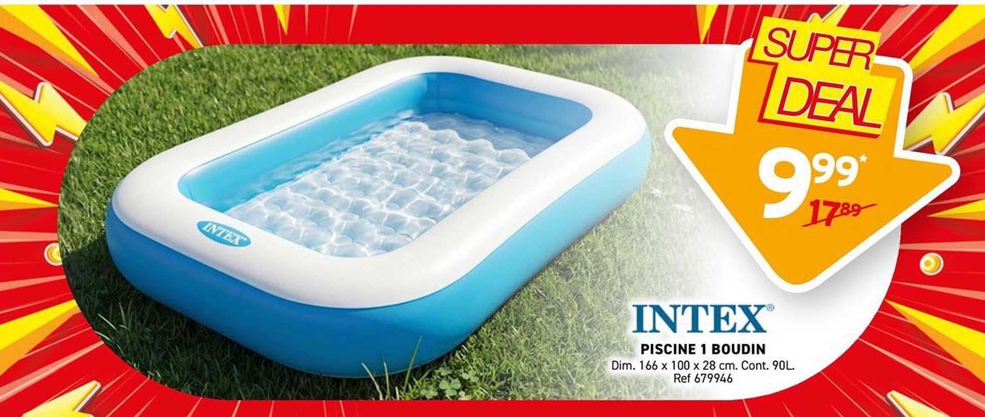 INTEX PISCINE 1 BOUDIN