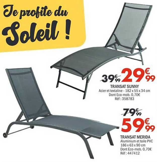 Je profite du Soleil !