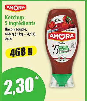 Ketchup 5 ingrédients