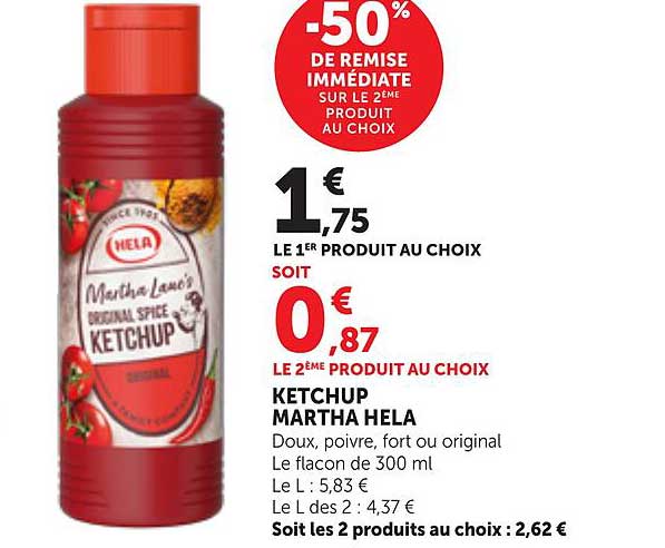 KETCHUP MARTHA HELA