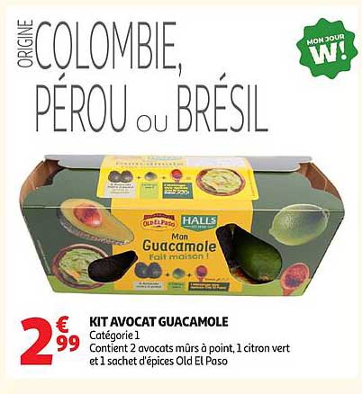 KIT AVOCAT GUACAMOLE