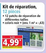 Kit de réparation, 12 pièces