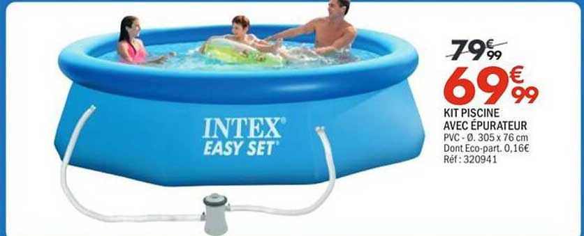 KIT PISCINE AVEC ÉPURATEUR