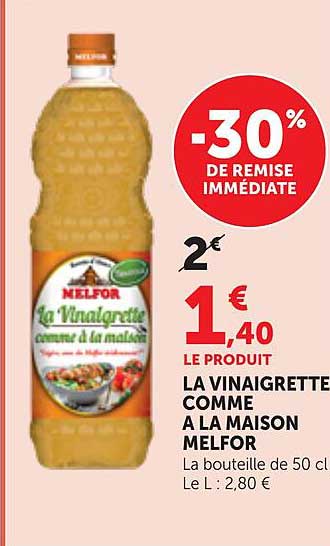 LA VINAIGRETTE COMME A LA MAISON MELFOR