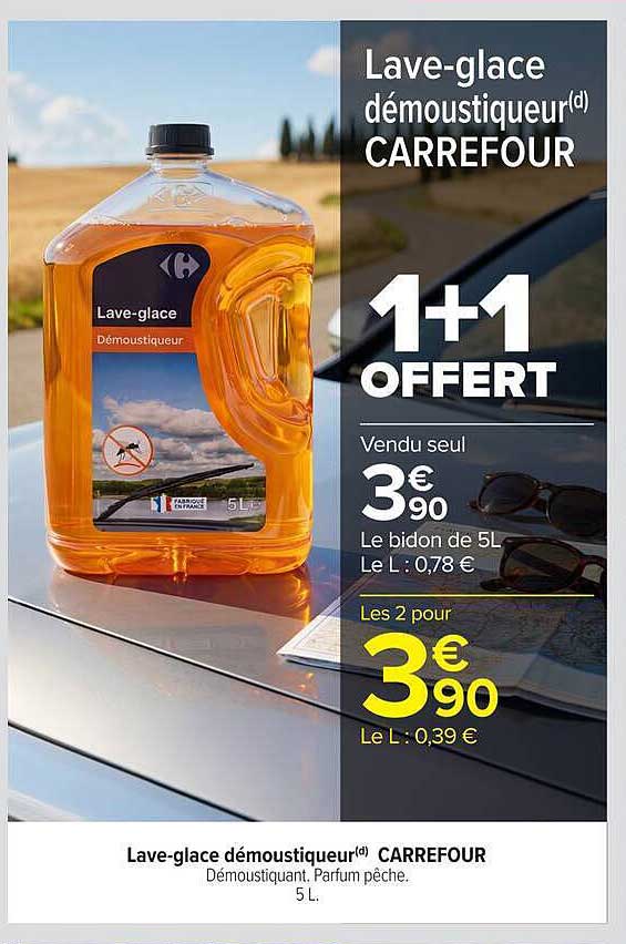 Lave-glace démoustiqueur(d) CARREFOUR
