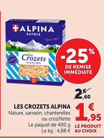 LES CROZETS ALPINA
