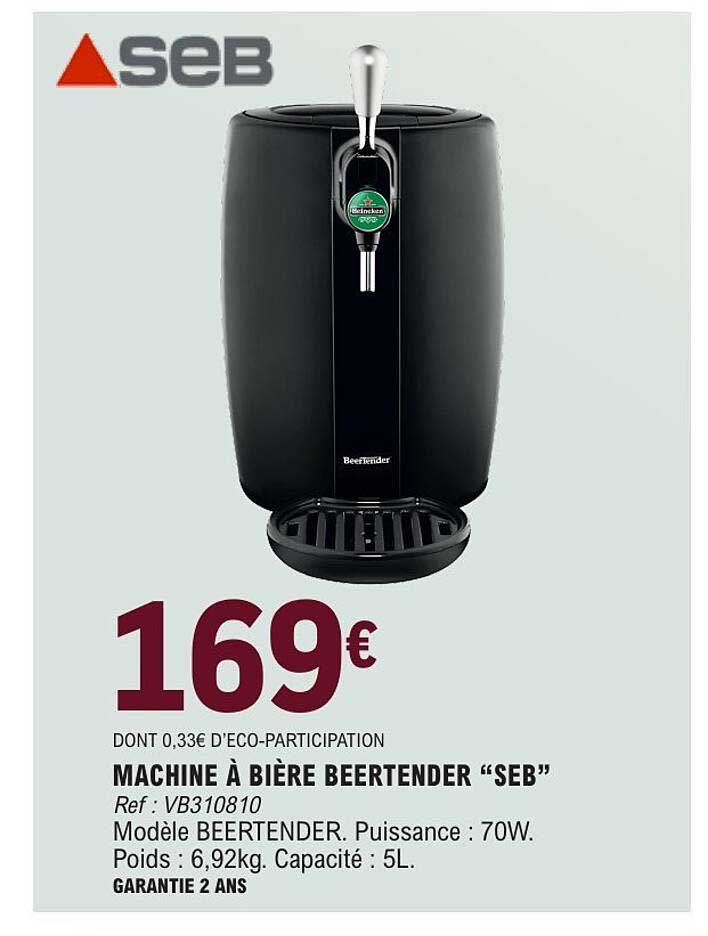 MACHINE À BIÈRE BEERTENDER “SEB”