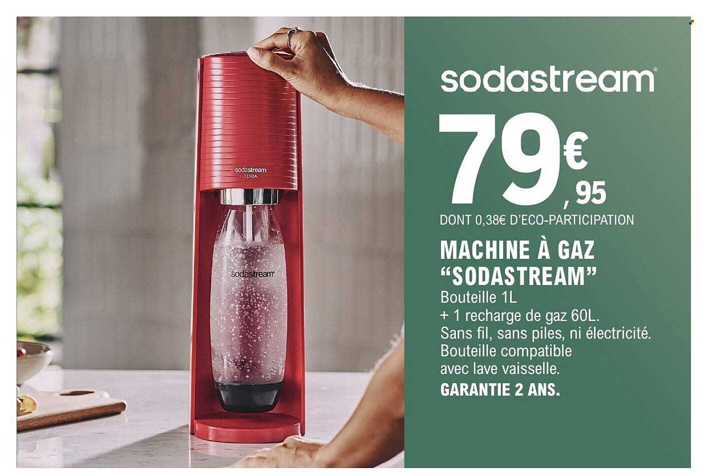 MACHINE À GAZ “SODASTREAM”