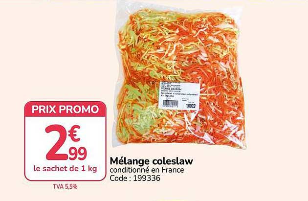 Mélange coleslaw