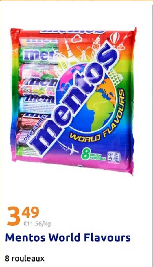 Mentos World Flavours