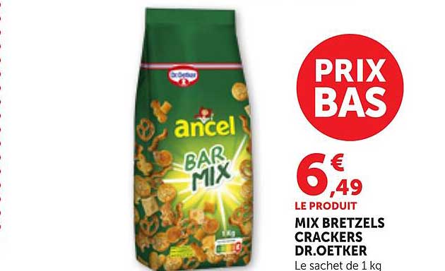 MIX BRETZELS CRACKERS DR.OETKER