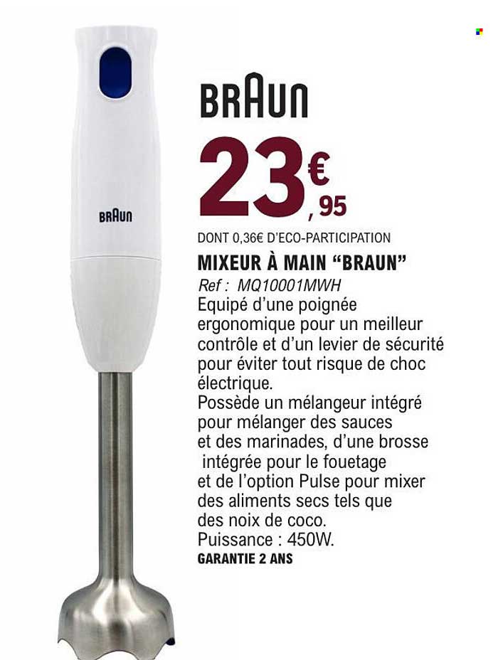 MIXEUR À MAIN “BRAUN”