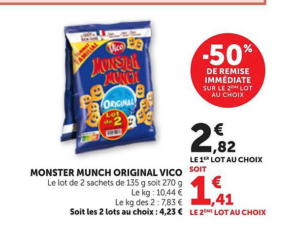 MONSTER MUNCH ORIGINAL VICO
