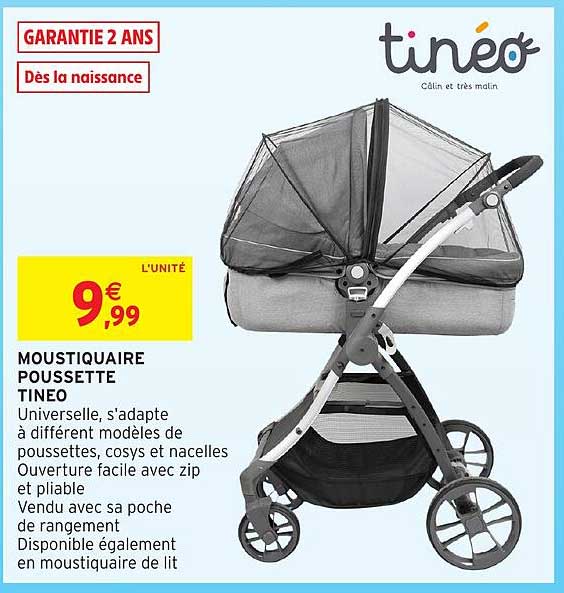 MOUSTIQUAIRE POUSSETTE TINEO
