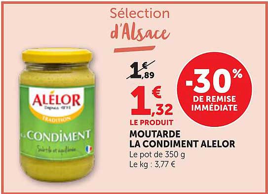 MOUTARDE LA CONDIMENT ALELOR