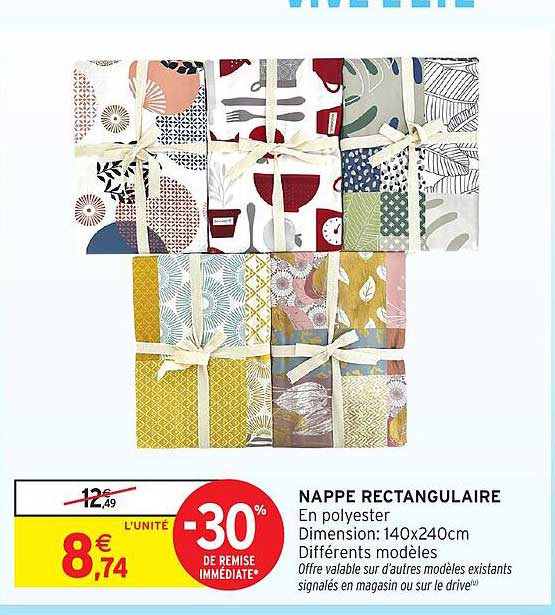 NAPPE RECTANGULAIRE