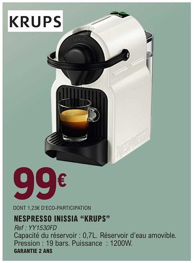 NESPRESSO INISSIA “KRUPS”