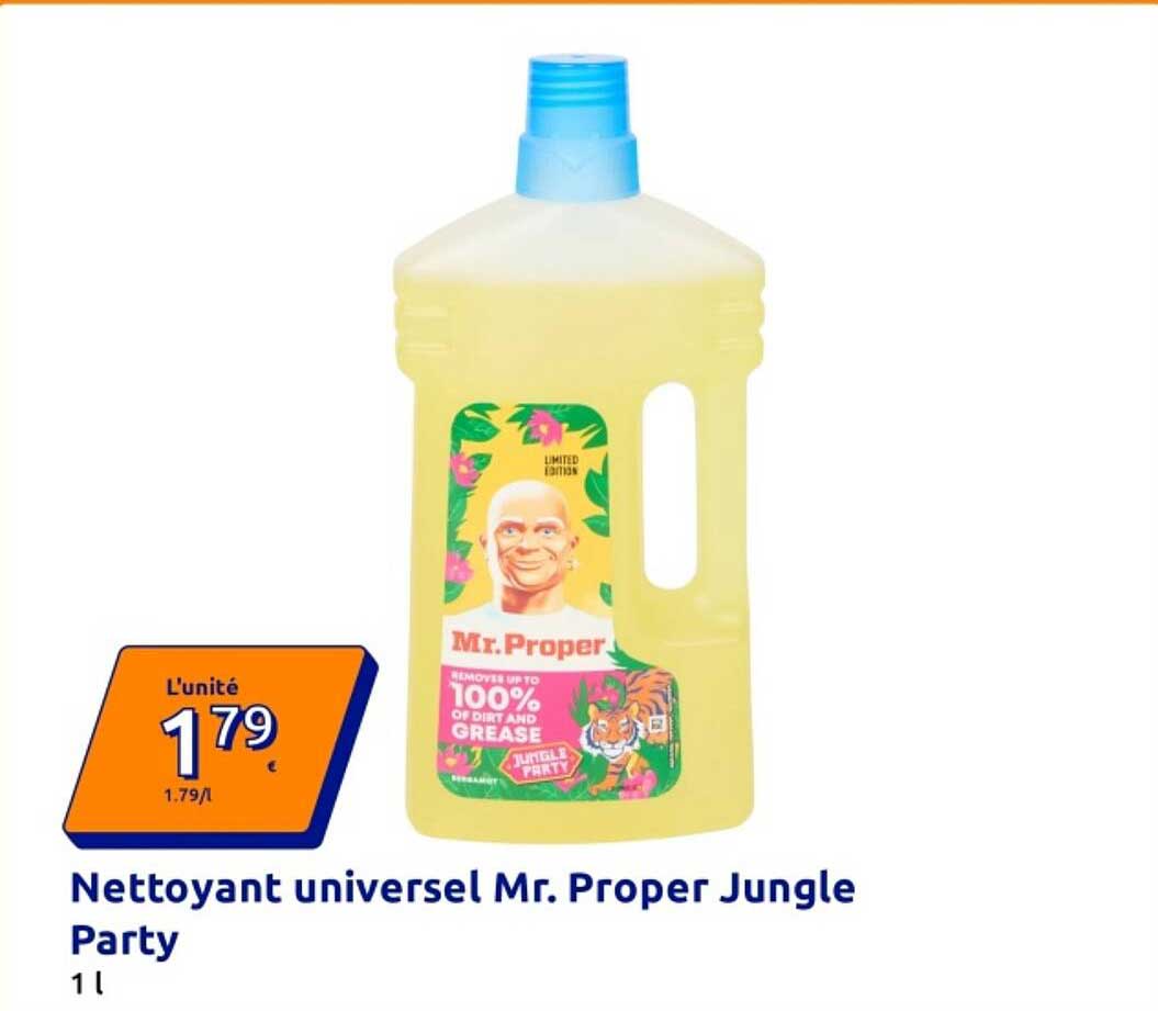 Nettoyant universel Mr. Proper Jungle Party