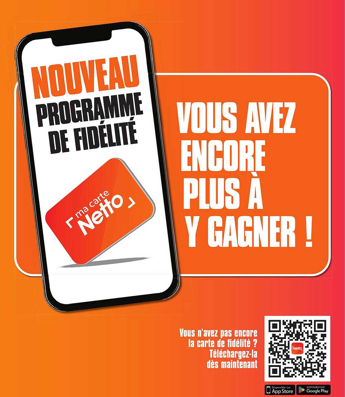 NOUVEAU PROGRAMME DE FIDÉLITÉ