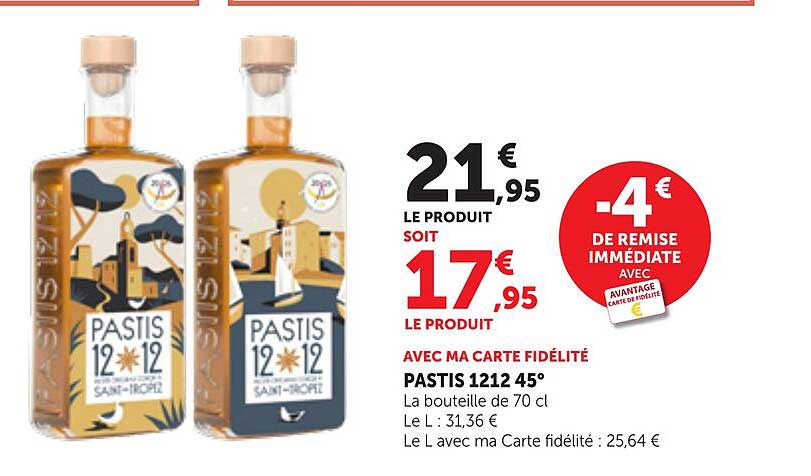 PASTIS 1212 45°