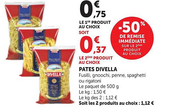 PÂTES DIVELLA