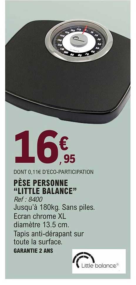 PÈSE PERSONNE “LITTLE BALANCE”