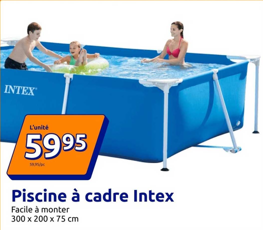 Piscine à cadre Intex