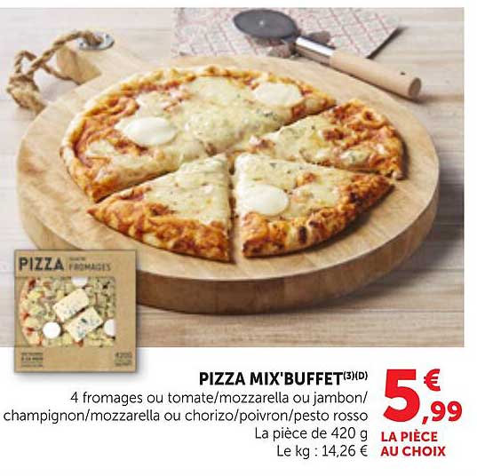 PIZZA MIX'BUFFET(3)(D)