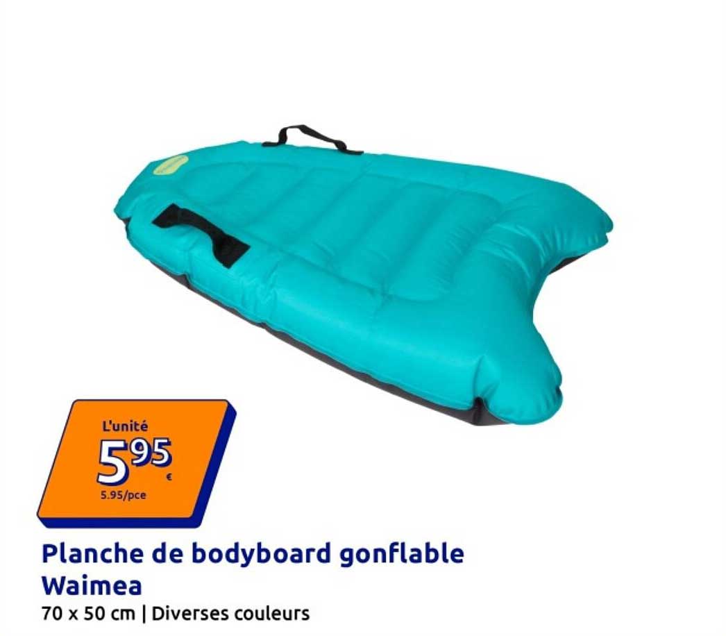 Planche de bodyboard gonflable Waimea