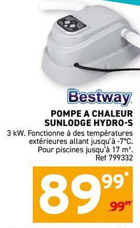 POMPE A CHALEUR SUNLODGE HYDRO-S
