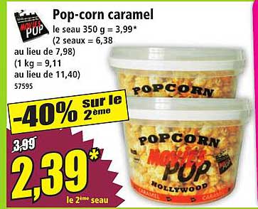 Pop-corn caramel