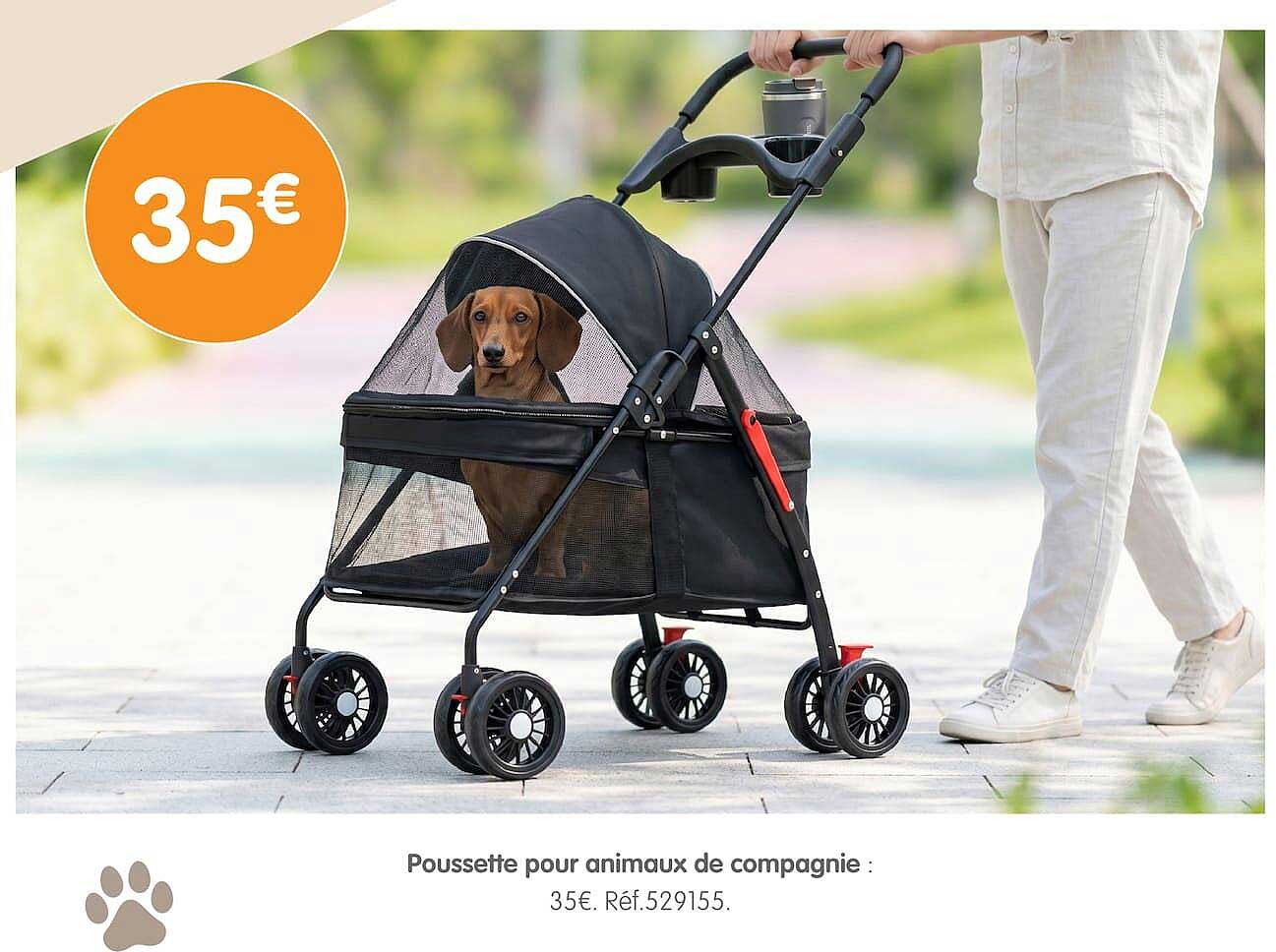 Poussette pour animaux de compagnie :