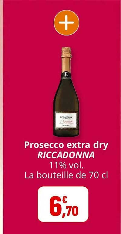 Prosecco extra dry RICCADONNA
