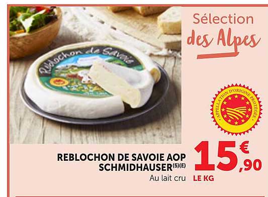 REBLOCHON DE SAVOIE AOP SCHMIDHAUSER(5)(E)