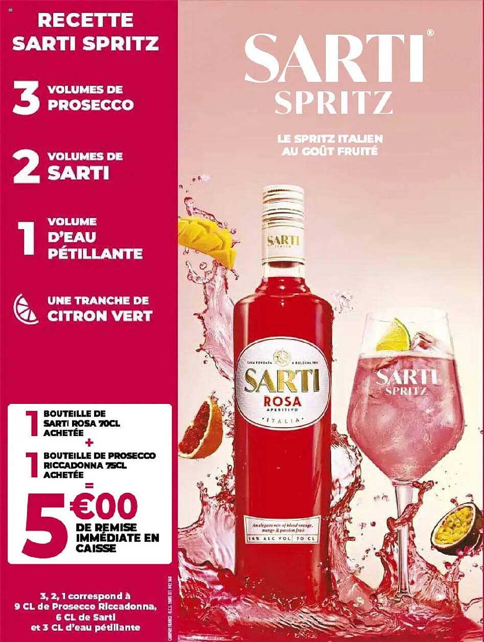 RECETTE SARTI SPRITZ