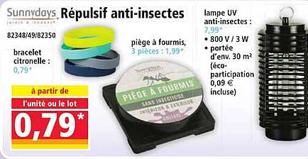 Répulsif anti-insectes