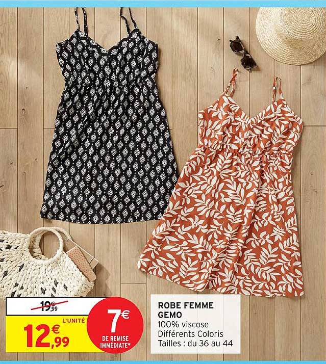 ROBE FEMME GEMO