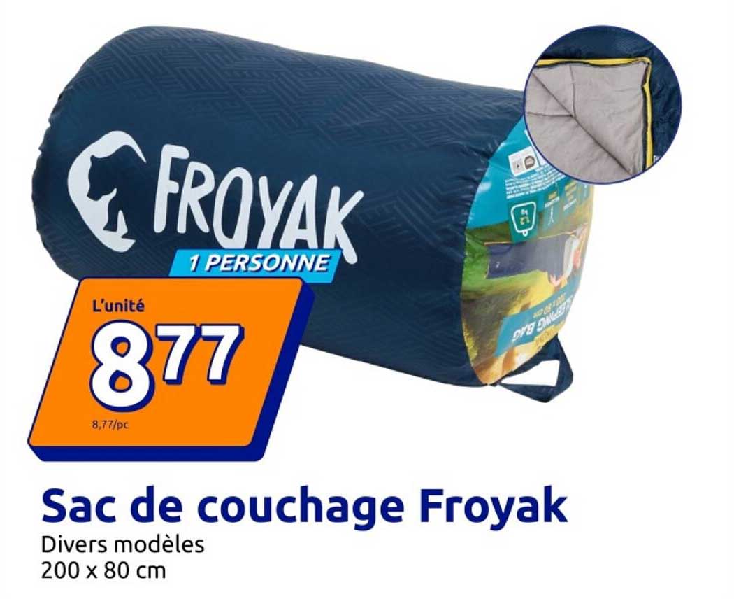 Sac de couchage Froyak